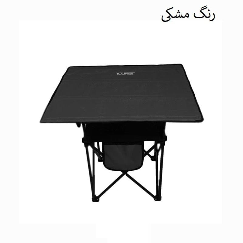 میز تاشو توریست مدل دو طبقه | میز مسافرتی دو طبقه تاشو برای کمپ و طبیعت‌گردی — تصویر ۲