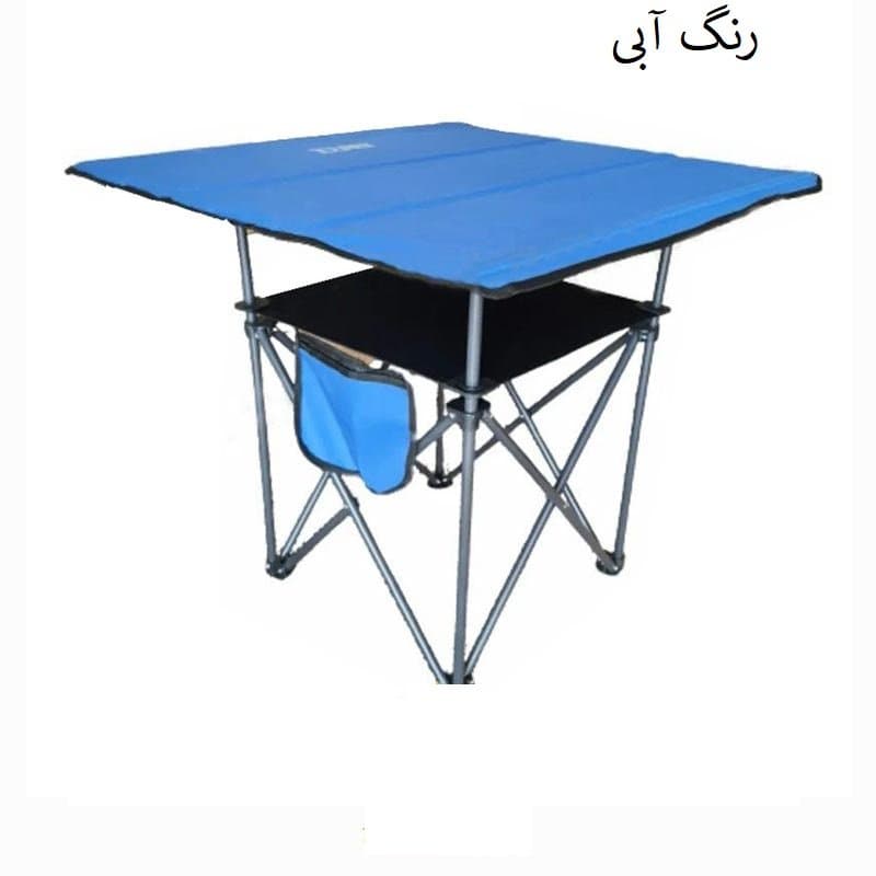 میز تاشو توریست مدل دو طبقه | میز مسافرتی دو طبقه تاشو برای کمپ و طبیعت‌گردی — تصویر ۴