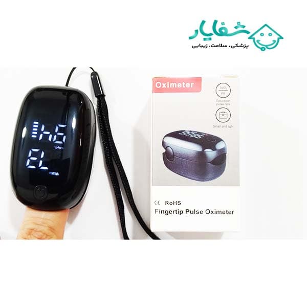 دستگاه پالس اکسیمتر انگشتی دیجیتالی سنجش اکسیژن خون