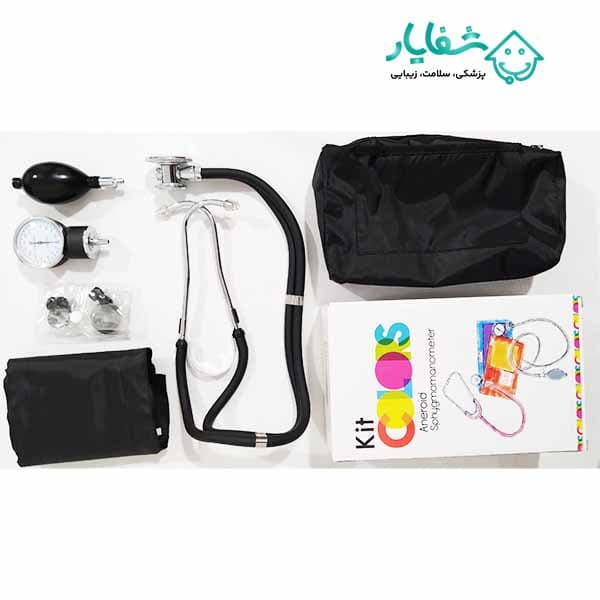 کیت فشارسنج و گوشی پزشکی همراه با کیف