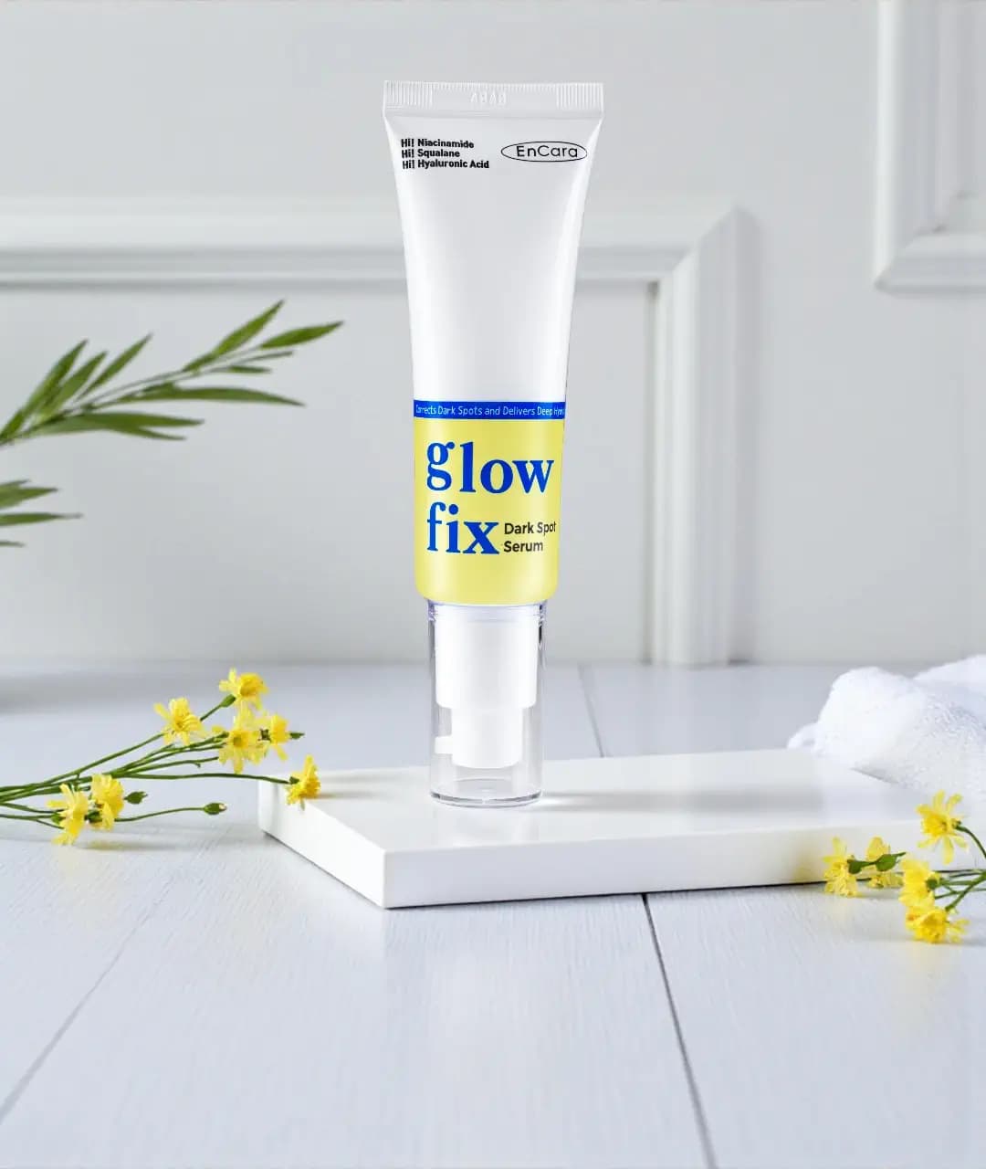 سرم ضد لک , روشنکننده پوست Glow Fix انکارا 50ml — تصویر ۲
