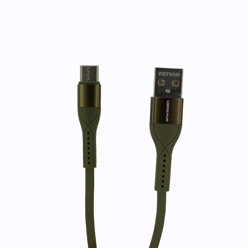 کابل تبدیل USB به USB-C لورزو پلاس مدل C20 — تصویر ۲