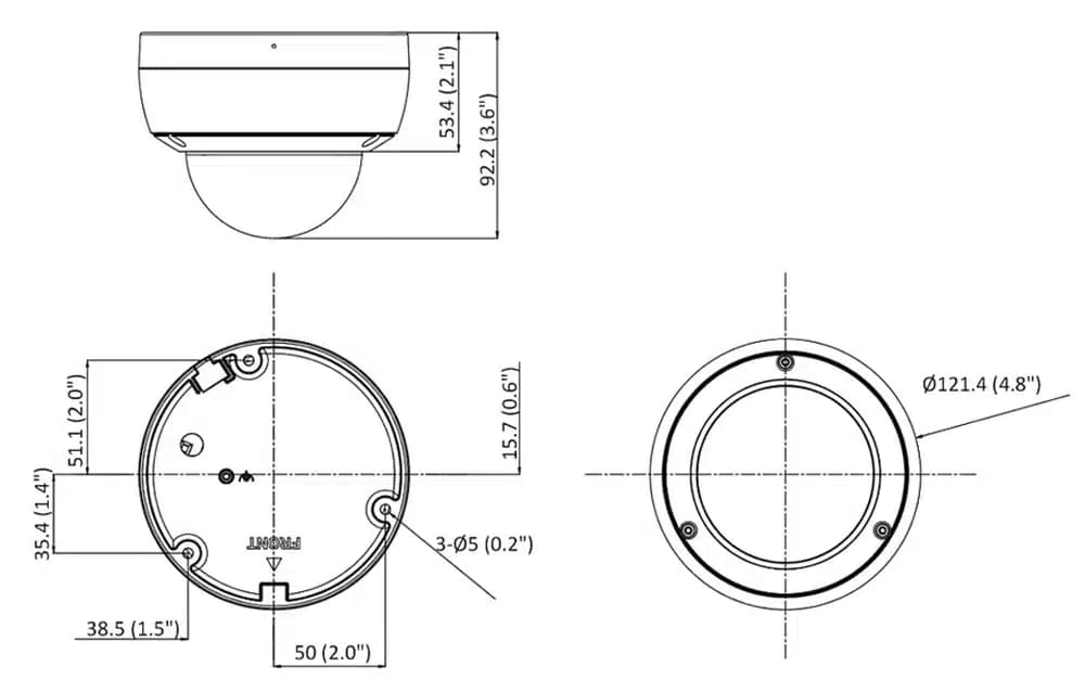 دوربین هایک ویژن مدل DS-2CD2183G2-IU — تصویر ۵