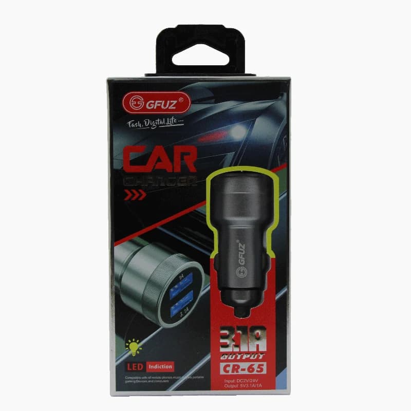 شارژر فندکی جی فوز مدل CR-65
