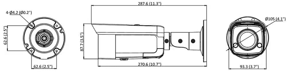 دوربین هایک ویژن مدل DS-2CD2T87G2-L — تصویر ۵
