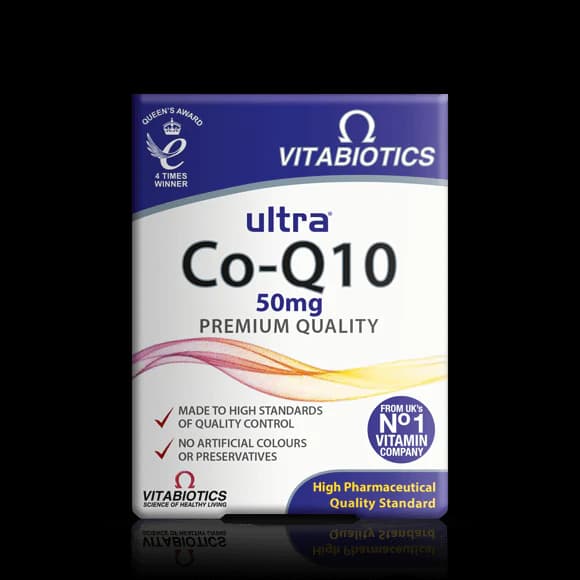 قرص اولترا کوکیوتن ویتابیوتیکس ۶۰ عددی | Vitabiotics Ultra CoQ10