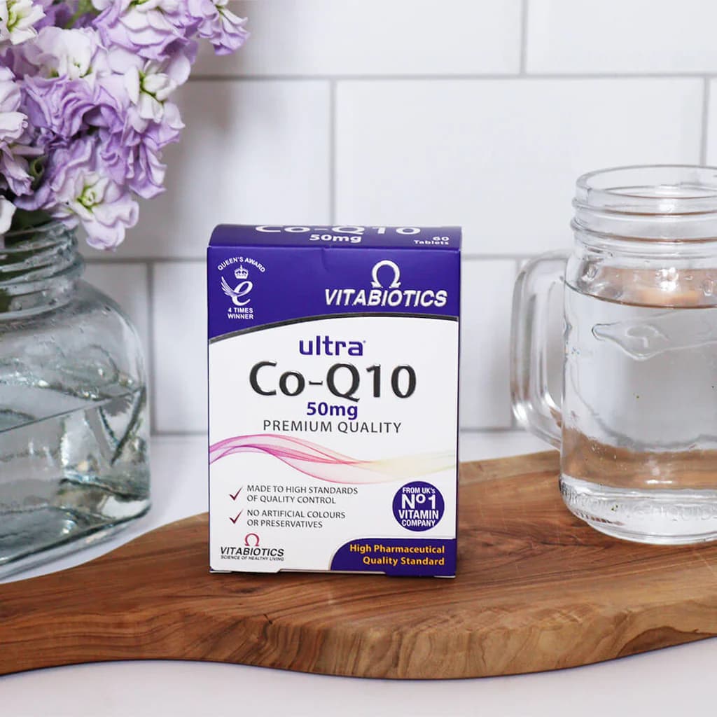 قرص اولترا کوکیوتن ویتابیوتیکس ۶۰ عددی | Vitabiotics Ultra CoQ10 — تصویر ۲