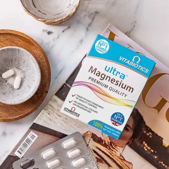 قرص اولترا منیزیم ویتابیوتیکس بسته 60 عددی (Ultra Magnesium) — تصویر ۲