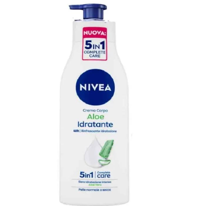 لوسیون بدن نیوآ Nivea مدل Aloe Idratante حجم 500 میل