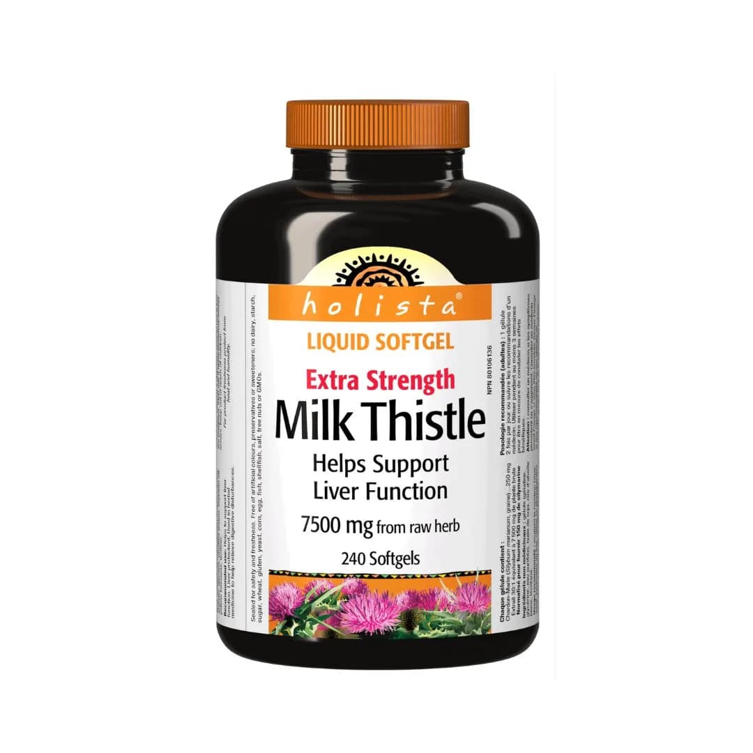 مکمل بازسازی کبد چرب Milk Thistle هولیستا – ۲۴۰ عددی