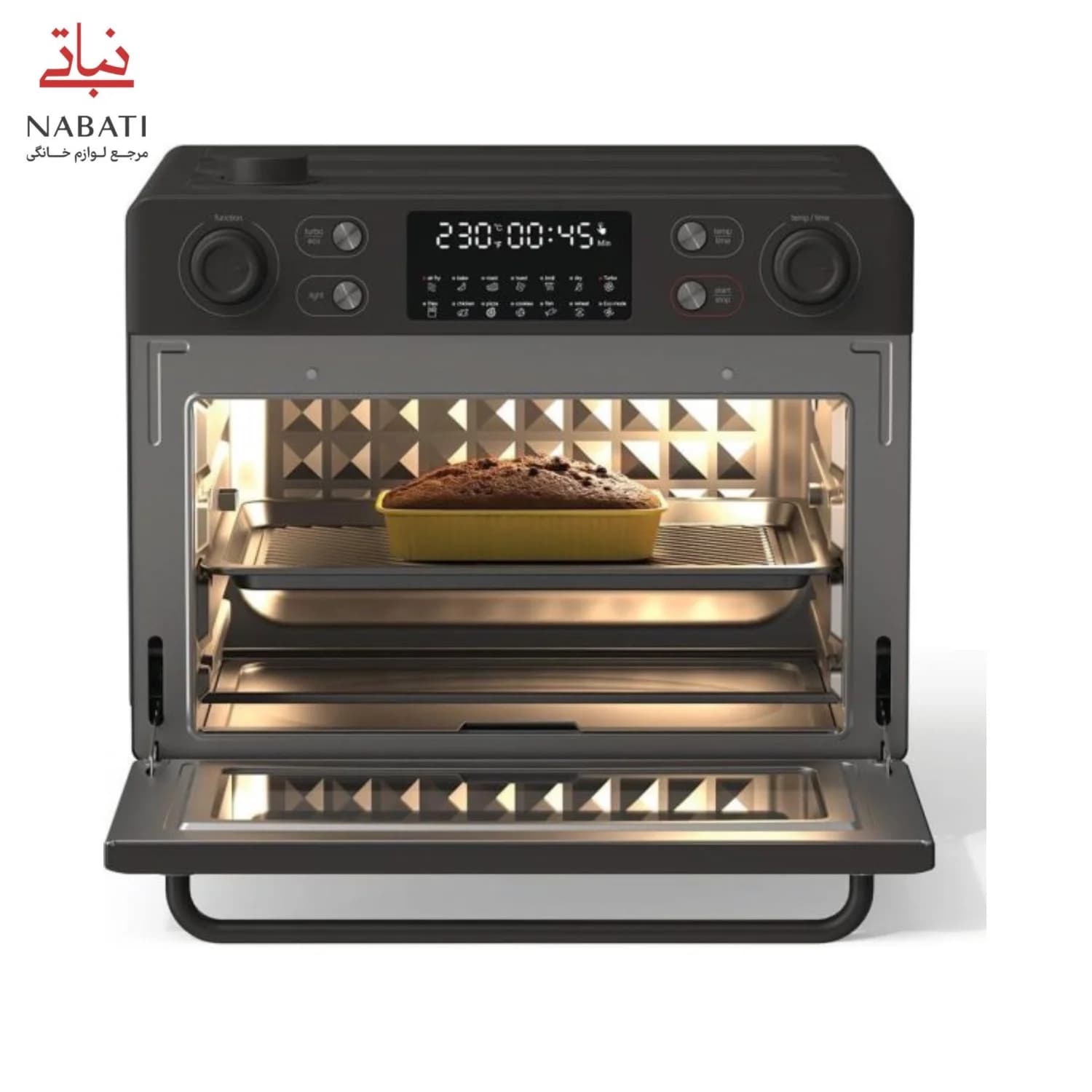 آون توستر بدون روغن 30 لیتری نوتریکوک مدل NC-AFTO330K — تصویر ۱۱