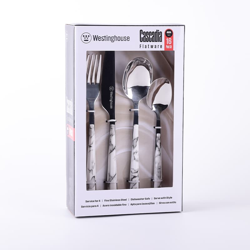 سرویس 16 پارچه وستینگ هاوس Cascadia Flatware WCCL0029016 — تصویر ۵