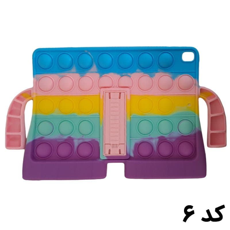 استند پاپیتی طرح رنگین کمانی / تبلت اپل iPad 10.5 | Air 3 — تصویر ۸