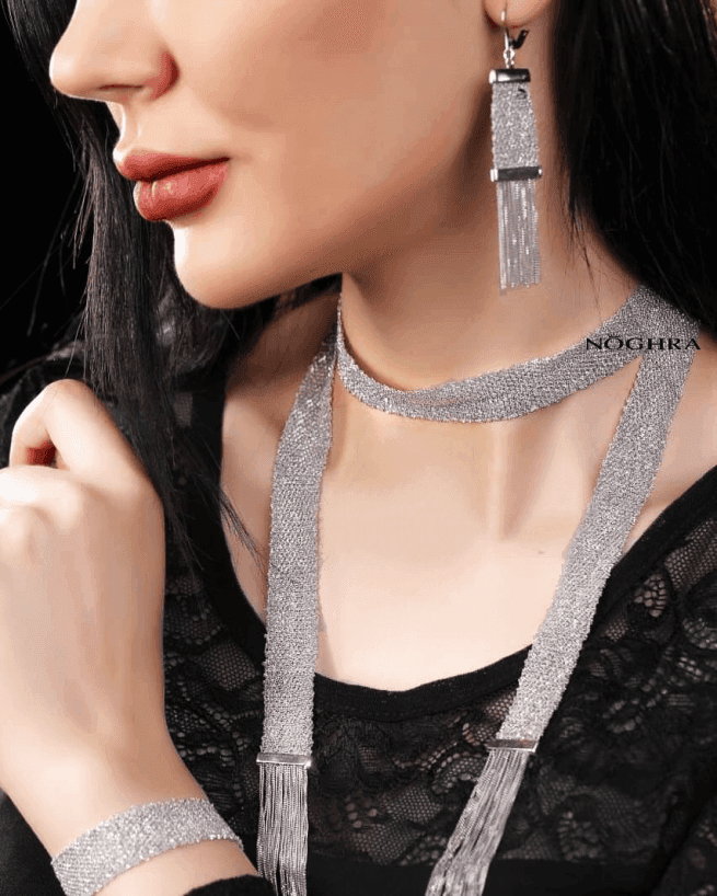 سرویس شال نقره ایتالیایی