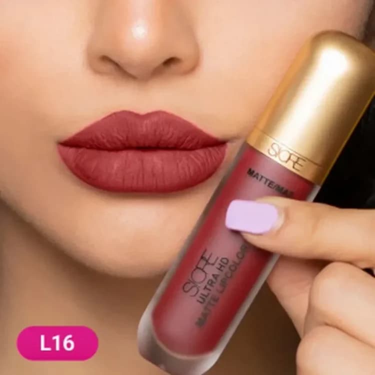 رژ لب مایع مات سیوره L16 — تصویر ۵