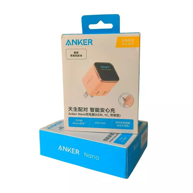 شارژر Anker Nano Charger 45W Smart Display (A121D) — تصویر ۳