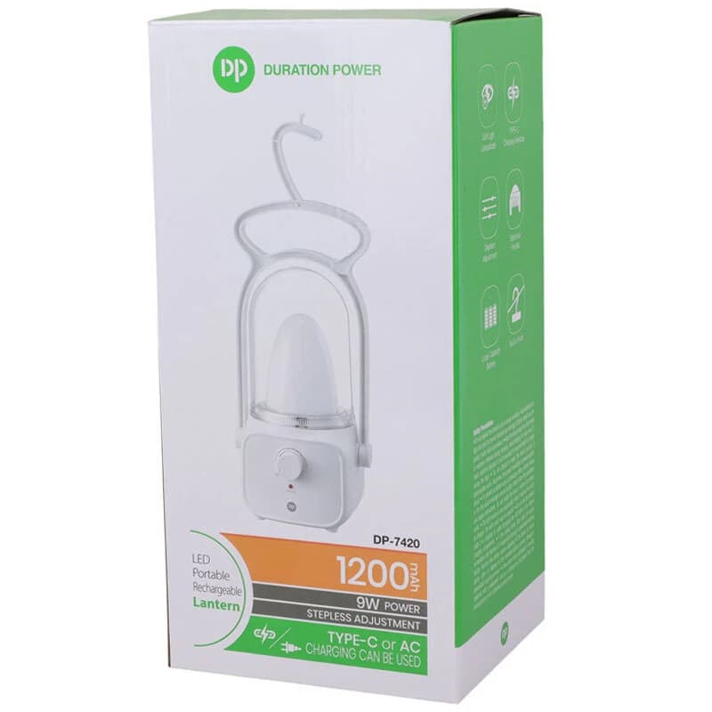 چراغ فانوسی شارژی دی پی مدل DP-7420 — تصویر ۴