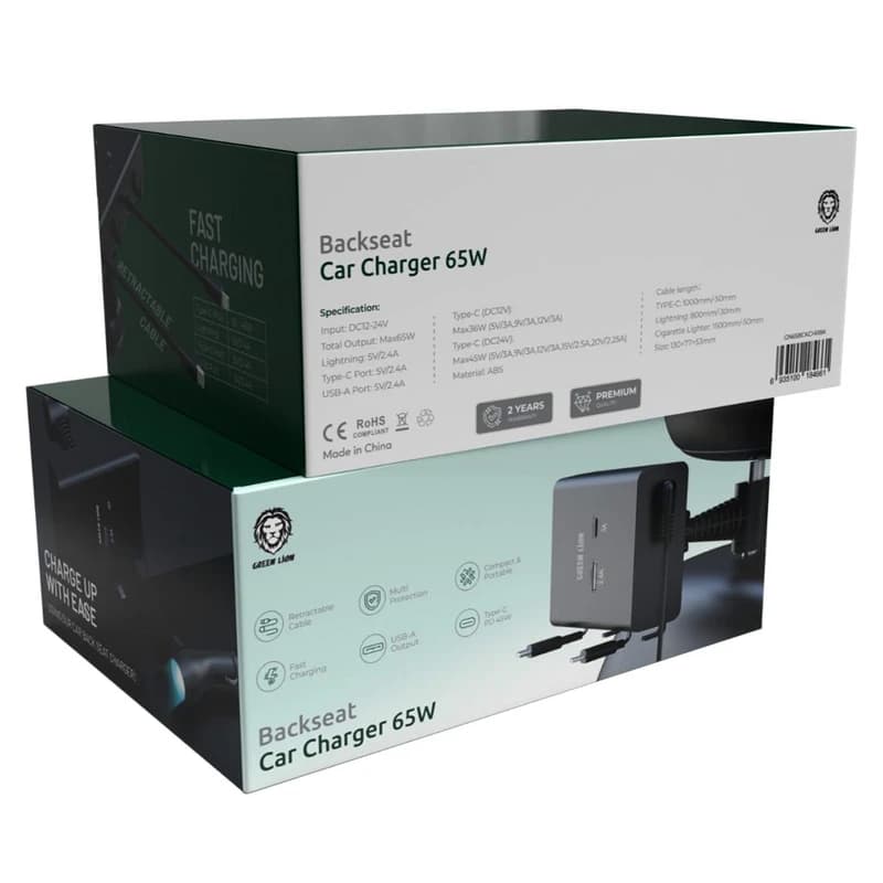 شارژر فندکی گرین لاین مدل Backseat Car Charger — تصویر ۶