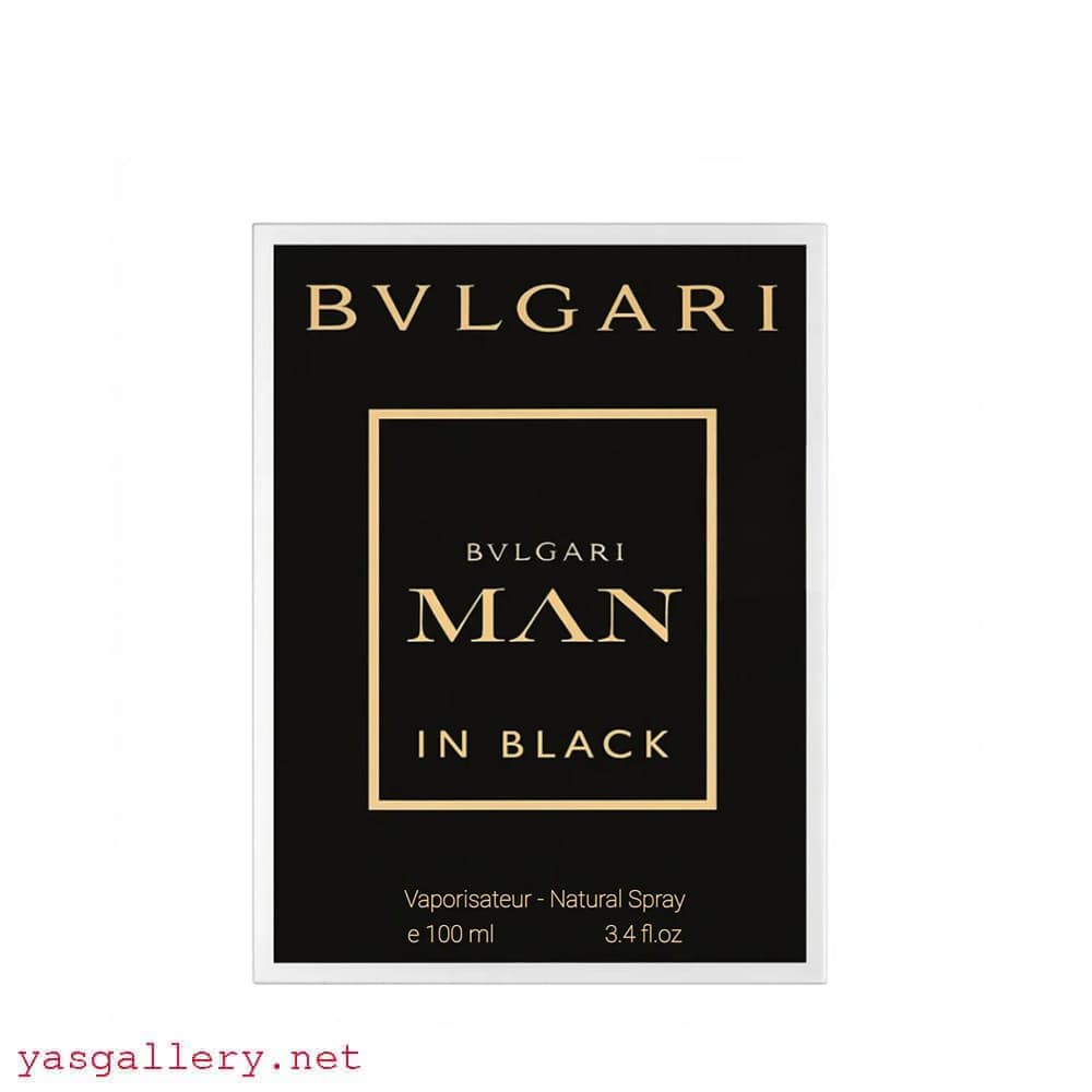 ادکلن مردانه پرستیژ من این بلک بولگاری ۱0۰ میلی لیتر Prestige Bvlgari Man In black — تصویر ۳
