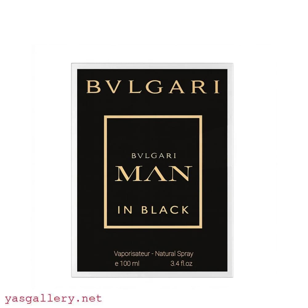 ادکلن مردانه پرستیژ من این بلک بولگاری ۱0۰ میلی لیتر Prestige Bvlgari Man In black — تصویر ۵