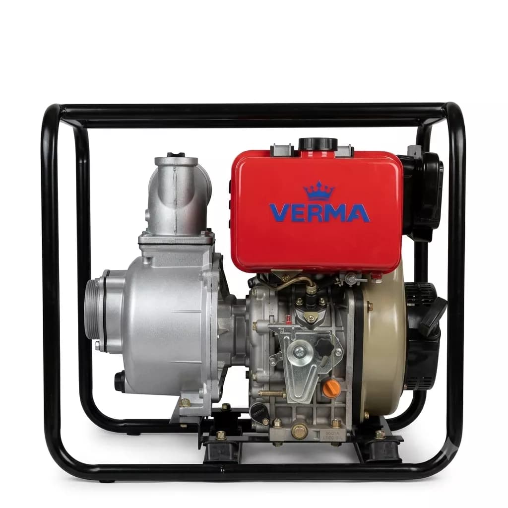 موتور آب ديزل 4 اينچ استارتي ورما مدل VMDP40E