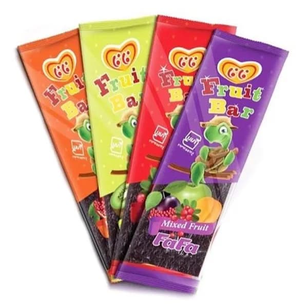 لواشک میوه ای فافا وزن 10 گرم (20 عددی)
