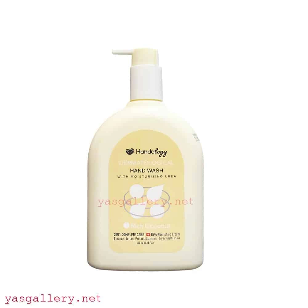 مایع دستشویی هندولوژی ریچ کوکونات حاوی کرم Handology Dermatological Rich coconut 500 ml