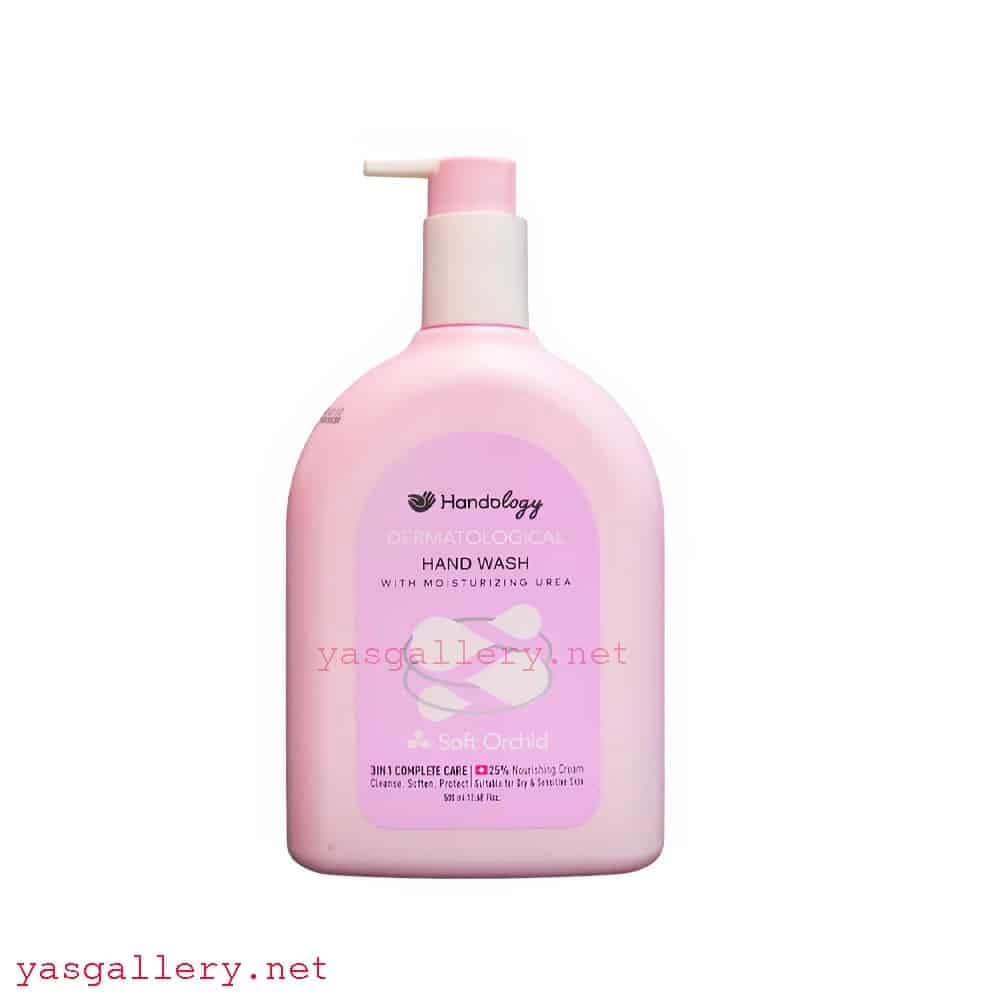 مایع دستشویی هندولوژی سافت ارکید حاوی کرم Handology Dermatological Soft Orchid 500 ml