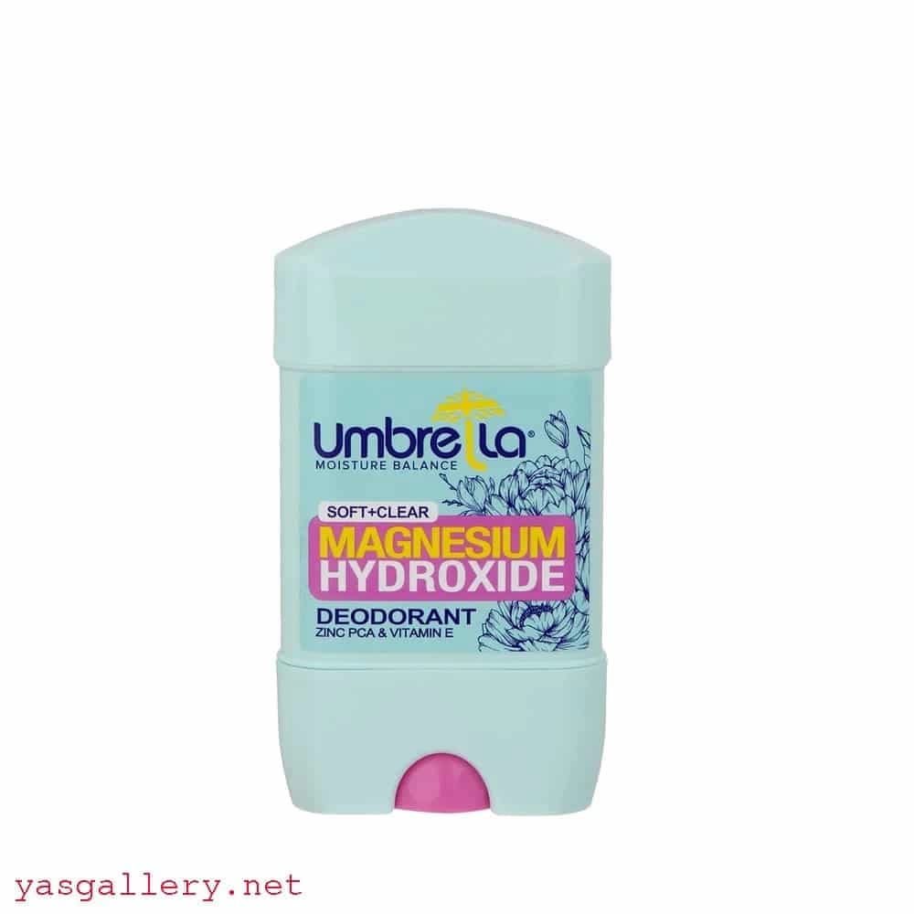 استیک کرمی ضد تعریق آمبرلا زنانه سبز Umbrella Deodorant Soft + Clear 75 ml