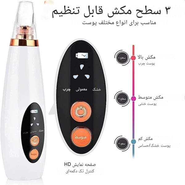 میکرودرم چند منظوره 6 در 1 (BLACKHEAD REMOVER) — تصویر ۴