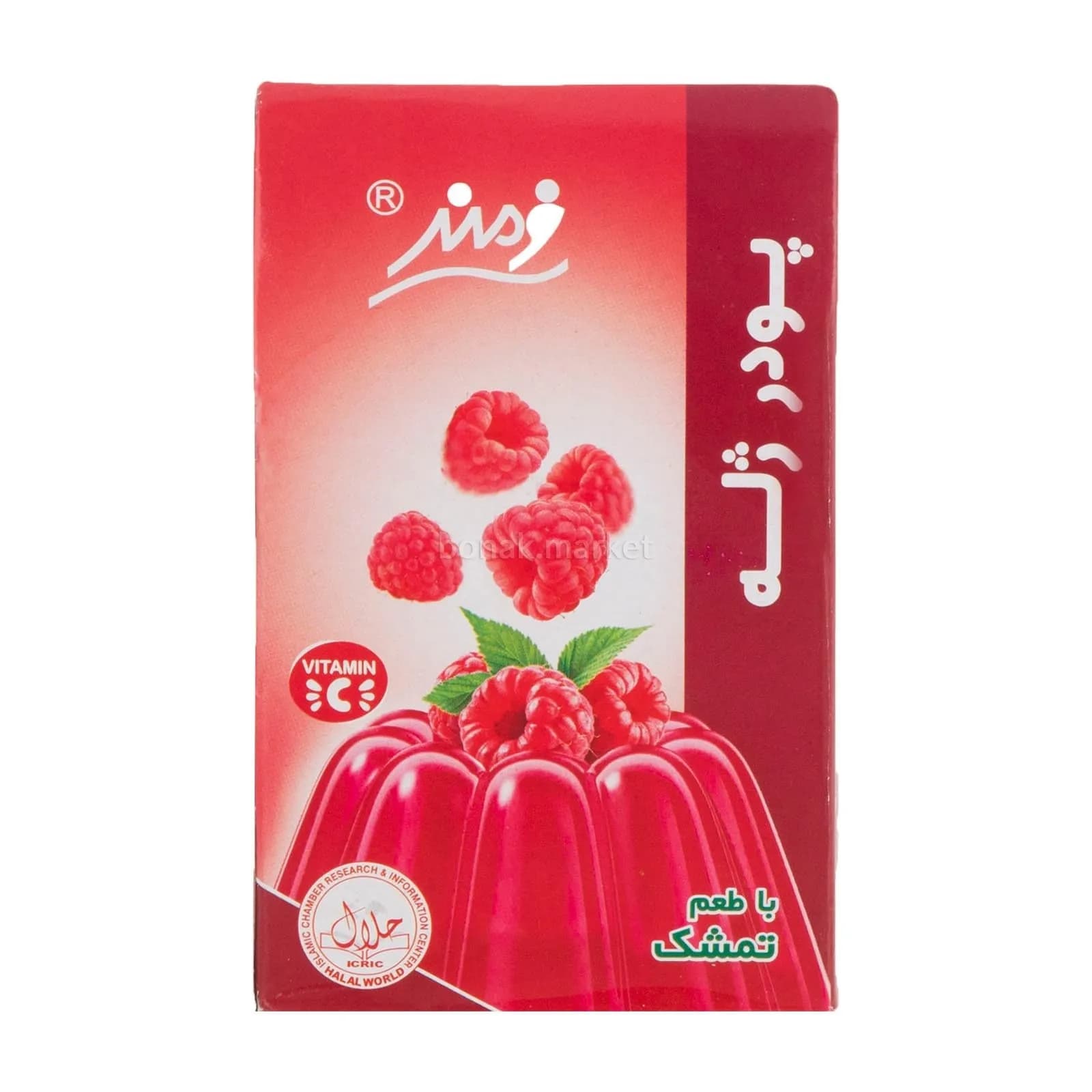 پودر ژله تمشک فرمند – 100 گرم