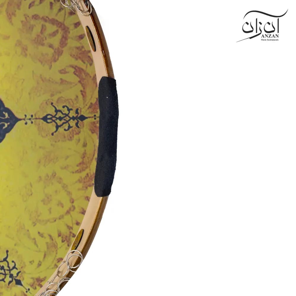 دف دربندی مدل ترنج سایز 4/4 — تصویر ۴