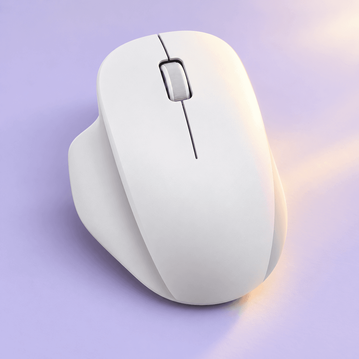 ماوس بیسیم شیائومی مدل Wireless Mouse Comfort Edition رنگ سفید