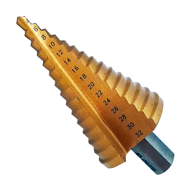 مته مخروطي کاجي اکو سایز 4-32 میلیمتر