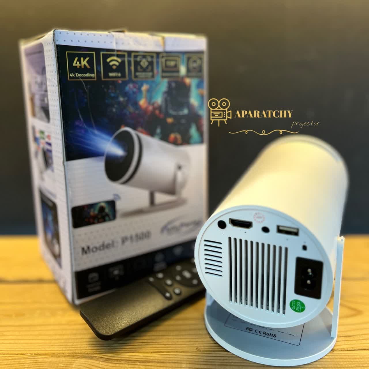 ویدیو پروژکتور برند: p1500 - APARATCHY — تصویر ۳