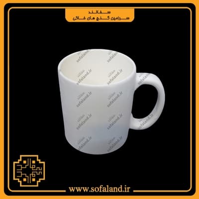 ماگ سرامیکی طرح استوانه دسته دار سفالند — تصویر ۲