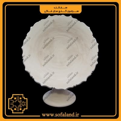 آینه کمانی طرح آفتابگردان سفالند — تصویر ۲