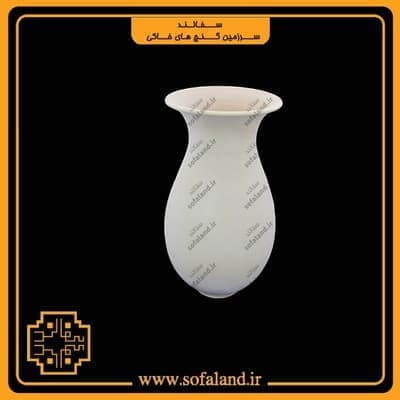 گلدان سفالی طرح پتینه ساده 40 سانت سفالند — تصویر ۲