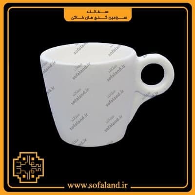 فنجان سرامیکی طرح انگشتی سفالند