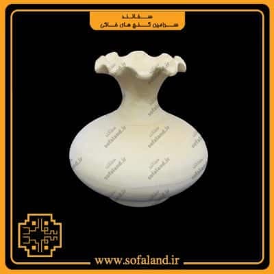 گلدان سفالی طرح عدسی تره سفالند