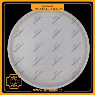 سینی لب تره گرد سفالی سفالند