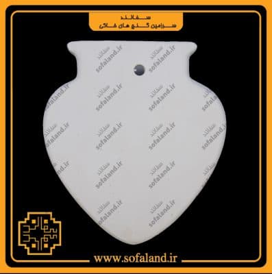 گلدان طرح قلب تخت آویز سرامیکی سفالند — تصویر ۲