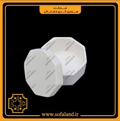 شکلات خوری 8 ضلعی سرامیکی سفالند — تصویر ۳