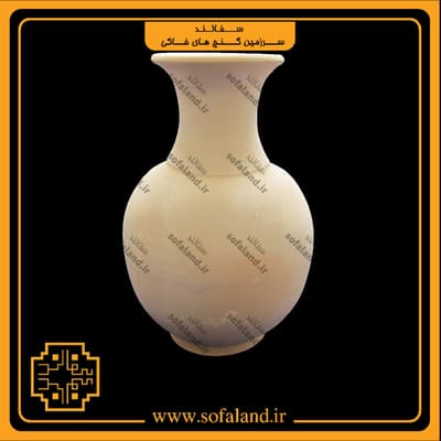 گلدان توپی ساده سفالند