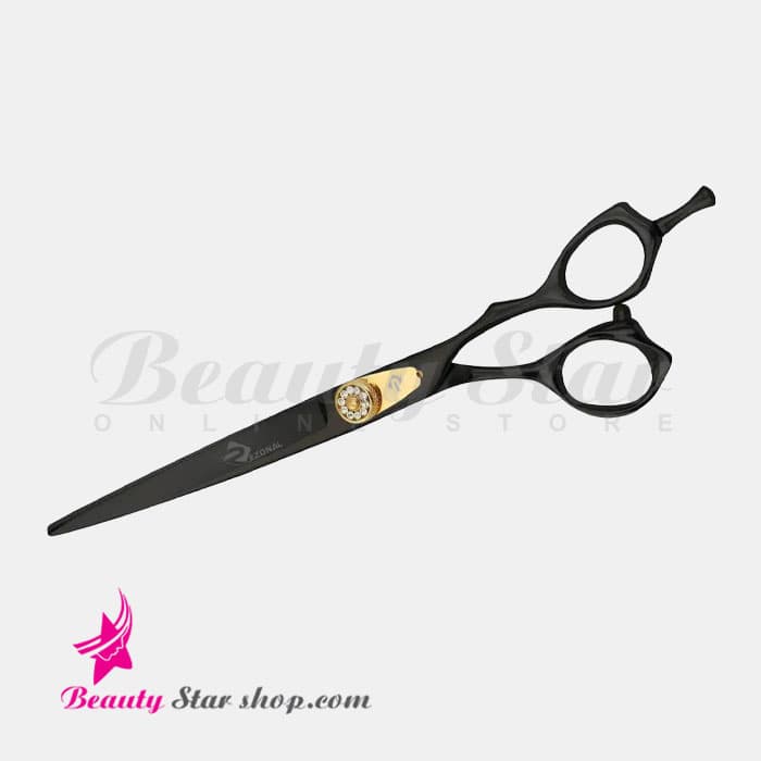 قیچی کات و کوتاهی مو پریمیوم رزونال مشکی مدل P-670 سایز 7 اینچ — تصویر ۲