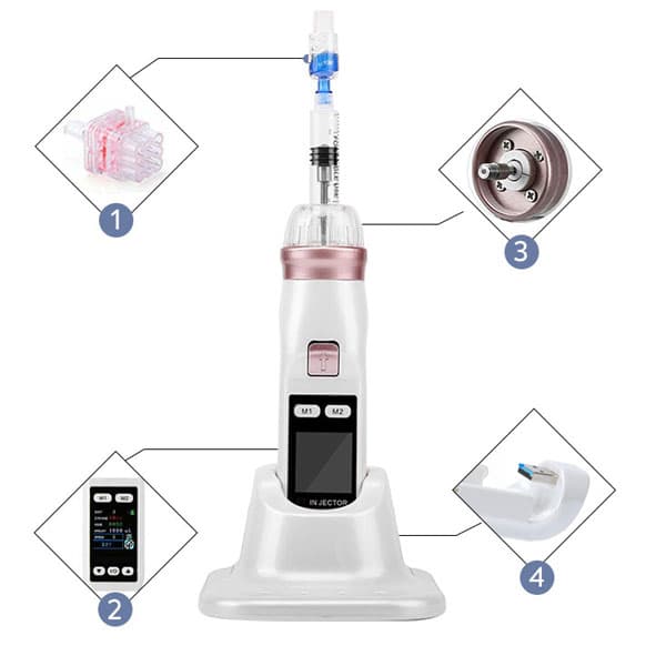 دستگاه مزوگان آکواپن دیجیتالی EZ INJECTOR — تصویر ۳