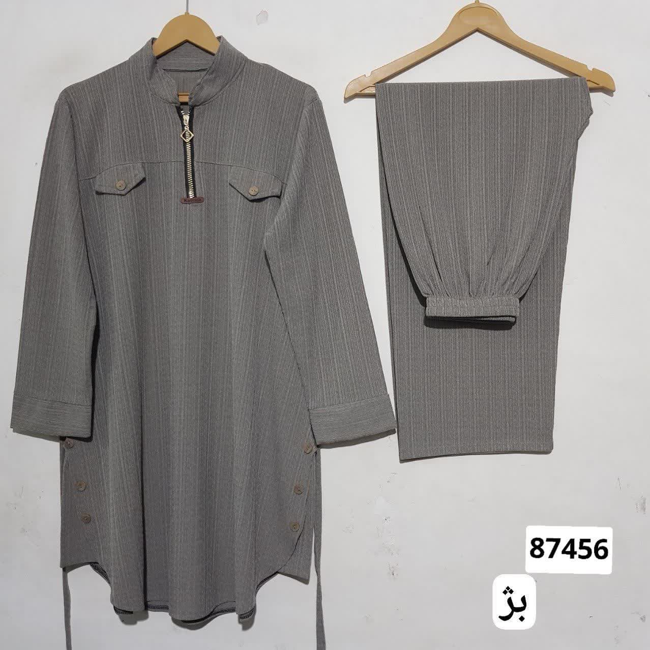 تونیک شلوار کریشه بیگسایز — تصویر ۷