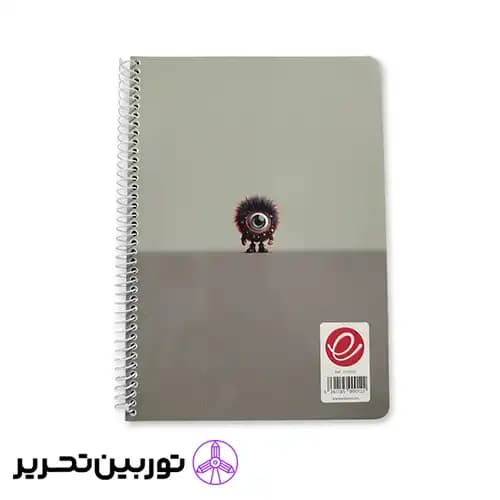 دفتر 60 برگ تک خط وزیری سیمی کلاسیک- طرح 3 — تصویر ۳