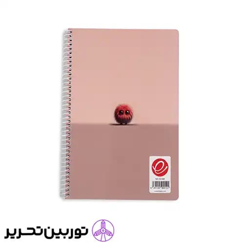 دفتر 60 برگ تک خط وزیری سیمی کلاسیک- طرح 1 — تصویر ۲