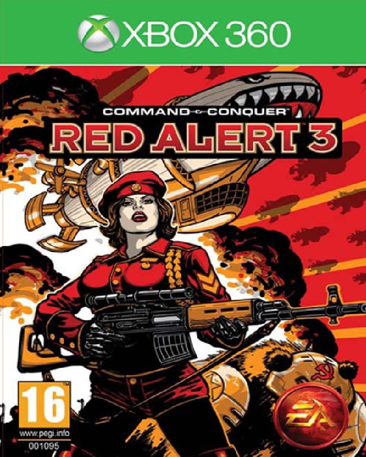 بازی Command and Conquer Red Alert 3 برای XBOX 360